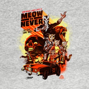 New Wave Laser cats 2: Meow or Never T-Shirt
